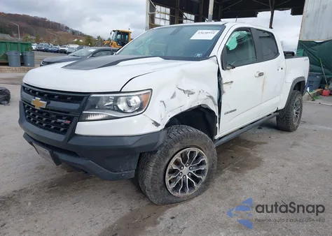 2018 Chevrolet Colorado Zr2 из США, поврежденный, VIN 1GCGTEEN5J1151659